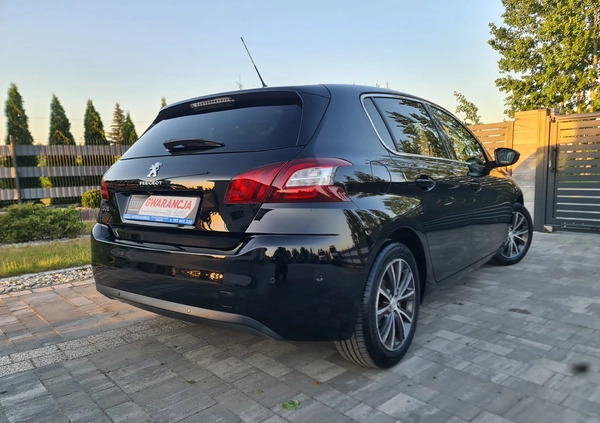 Peugeot 308 cena 28700 przebieg: 199079, rok produkcji 2014 z Prochowice małe 137